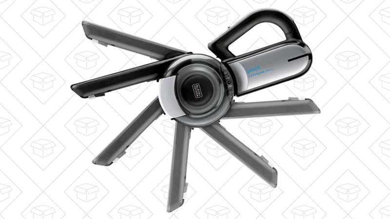 Black+Decker MAX Lithium Pivot Vacuum, $55. Discount shown at checkout.